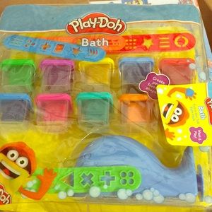 Play dough bath sets lot (wash and play)